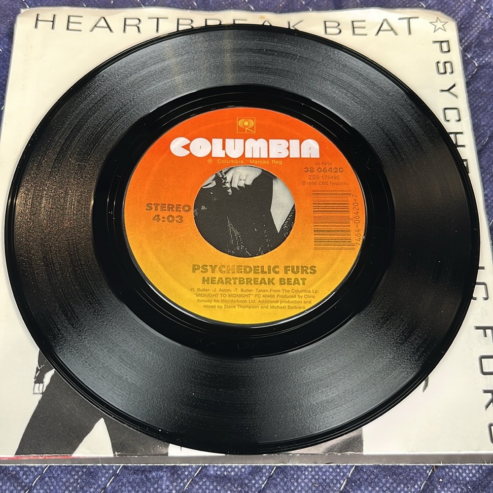 4 Picture Sleeve 45 RPM Records - Picture 3 of 10